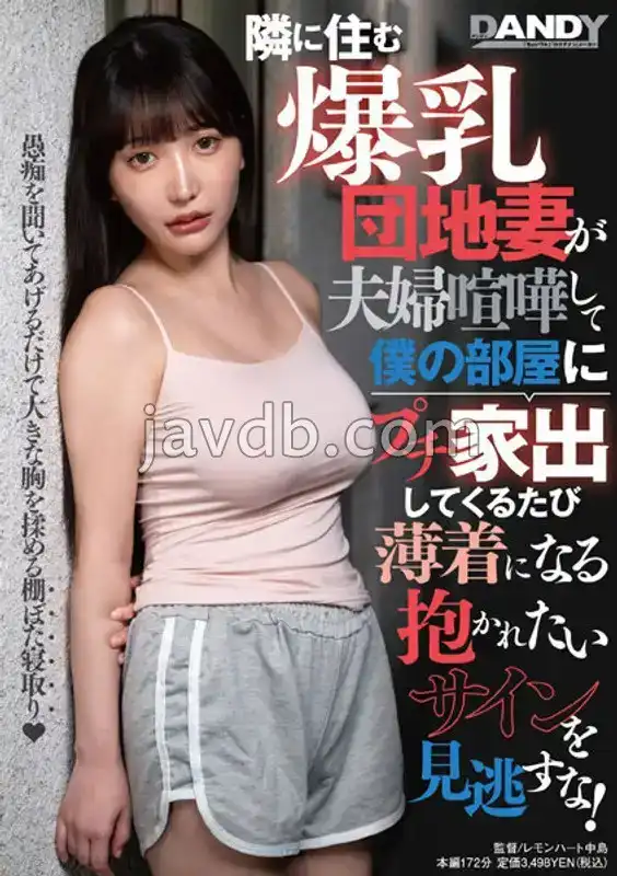DANDY-895 隔壁家的大奶子人妻，每次和先生吵架後都會穿著暴露的來我房間的劇照20