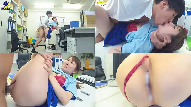 LULU-283 加班的時候，兼職的人妻清潔工利用她的大屁股對我進行顏射性騷擾，她用女上位的姿勢讓我反復中出，直到我的睾丸空了 ~ 末広純的劇照8