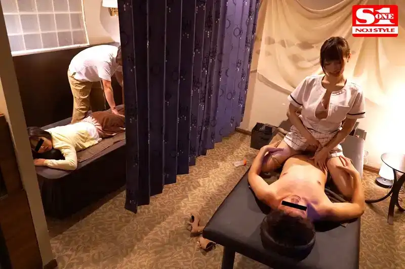 SSNI-193 給旁邊的素人男人戴綠帽子...情侶NTR近距離誘惑性愛   天使萌的劇照7