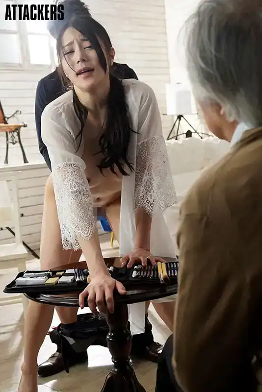 ADN-582 妻子成爲了一名裸體模特並被寢取NTR ~ 白峯美羽的劇照5