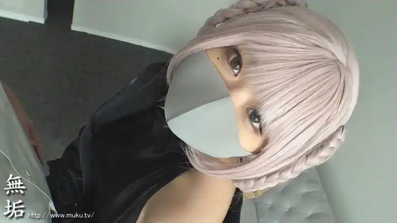 MUKC-054 H cup 壓倒性巨乳蒙面美少女發情。在酒店COSPLAYER。中出、骯髒、渾身淫水、4P亂交。不露臉注意！的劇照15