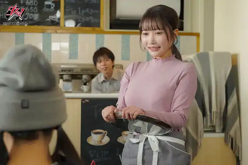 DASS-435 和我一起來東京的可愛巨乳女友，正在被咖啡店的房東操 ~ 弓乃凜夢的劇照9