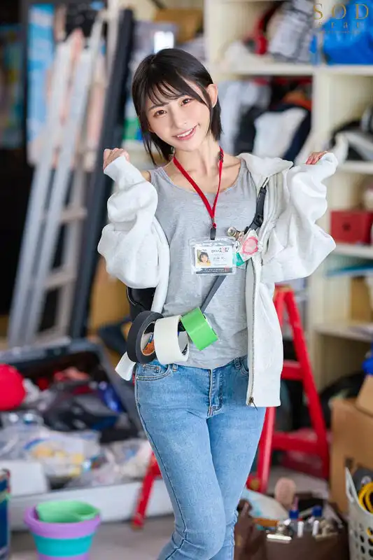 START-155 SOD總部一日員工體驗！出任製作部AD的宮島芽衣進行了演講、訪談、說明會！一直在做愛的恥辱工作！的劇照1