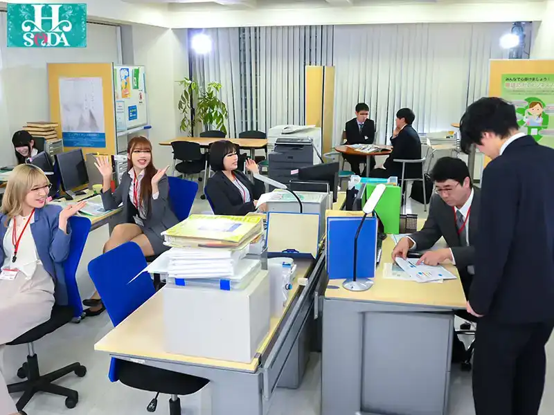 HSODA-038 時間停止辦公室。這是一個可以停止時間的神器，可以隨便操了太好了 的劇照14