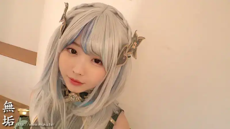 MUKC-079 被媚藥催得欲火中燒的清楚系coser。超淫蕩，沉浸在快感中 ~ 愛名光莉的劇照6