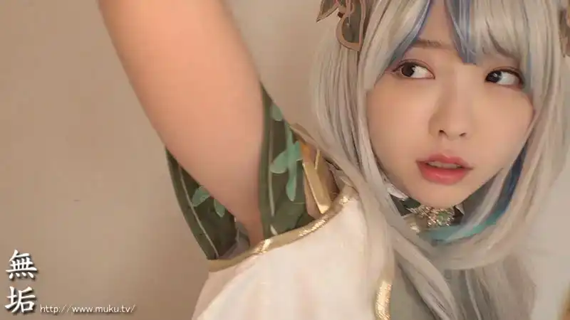 MUKC-079 被媚藥催得欲火中燒的清楚系coser。超淫蕩，沉浸在快感中 ~ 愛名光莉的劇照5