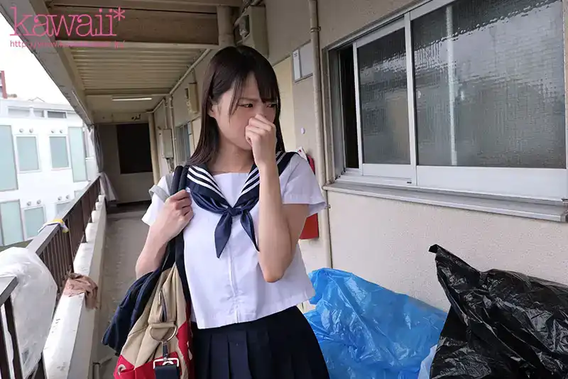 CAWD-758 JK少女在隔壁鄰居家的垃圾房裏被骯髒惡臭的中年男人連續中出38次強奸 ~ 月野江翠的劇照10