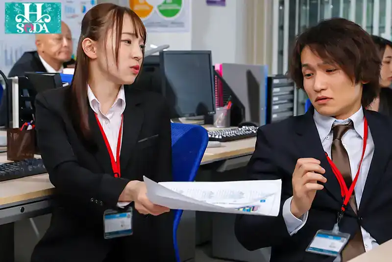 HSODA-053 壁尻 x 女子社員 ~ 有棲舞衣 市川りく的劇照13