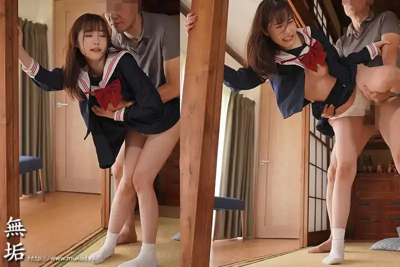MUDR-296 性欲十足的JK美少女渾身大汗，吞噬老男人的絕倫性交 ~ 椎名心春的劇照7