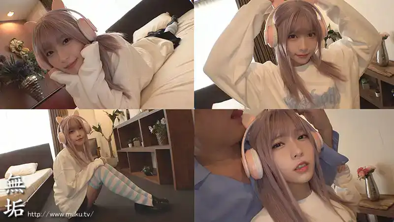 MUKC-084 萌袖 細身美腳 無限中出放題 暴擊順從的cosplay妹子 絕對衣着性愛 ~ 円井萌華的劇照10