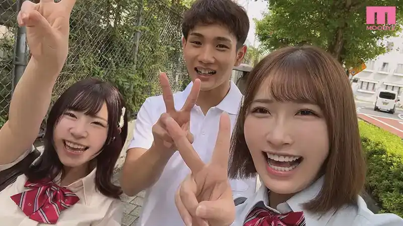 MIAB-407 修學旅行中被發現硬了的我被兩個妹子圍住！2泊1日不停的雙飛射精之旅 ~ 沙月惠奈 美園和花的劇照18