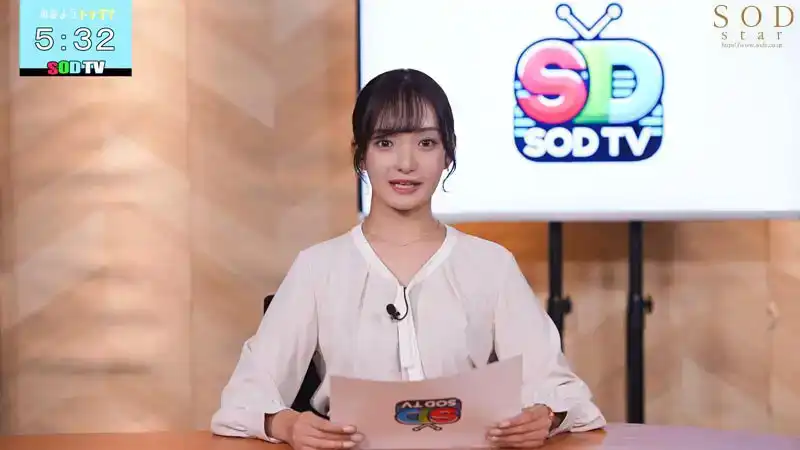 START-307 白天是清純新人女主播 晚上陪我加班練習發聲 用超下流純情騷話耳邊低語 溫柔指技與舔奶安慰我的神同期生 ~ 渚戀生的劇照18