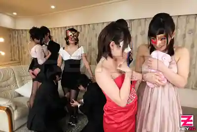 HEYZO-0313 酒池肉林狂歡夜：潛入傳聞中的高級換妻派對 ~ 夏川美久 京野結衣 河原れいな 的劇照2