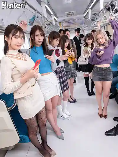 HUNTC-423 電車站街妹！1次1萬5？談得好還能無套內射！ ~ 園田ひなの 堤芹奈 花衣つばき 甘野乃愛 高城なぎさ 小鳩琉璃 的劇照15