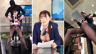 SGKI-066 菜鳥空姐固定跳蛋超激烈播報挑戰！讀完播報稿就能拿100萬！失敗的話黑絲開腿被馬上插入懲罰的劇照18