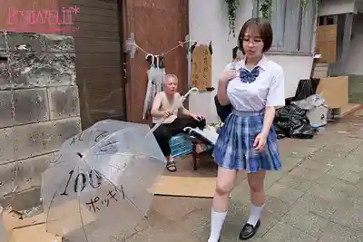 CAWD-909 傲驕眼鏡制服女高中生被鄰居臭大叔關在垃圾屋 連續49發無套中出調教到懷孕的悲慘下場 ~ 宍戶裏帆 的劇照15