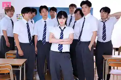 MIDA-480 那個帥氣的轉校生是女孩？美乳走光暴露身份後被精力旺盛的大肉棒們瘋狂鬼畜中出調教成順從肉便器 ~ 石原希望 的劇照10