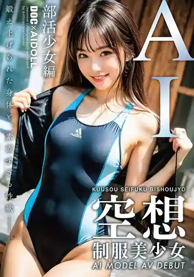 DAL-009 空想制服美少女 AI MODEL AV DEBUT 社團少女篇的劇照3