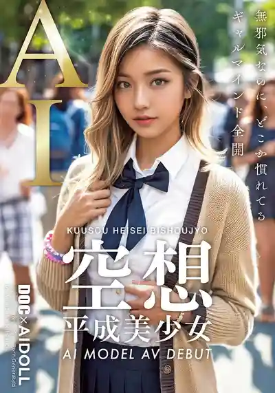 DAL-010 空想平成美少女 AI MODEL AV DEBUT的劇照14